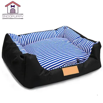 

High Quality Dog Beds Sofas Canvas Dogs Kennels For Small Large Pets Removable Cover Breathable Beds Washable Durable Bed COO032