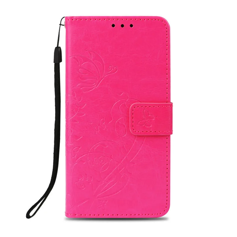 Для LG K7 роскошный флип тисненый кожаный чехол-подставка для LG K7 X210 X210DS MS330/Tribute 5 LS675 Чехол-книжка для сотового телефона - Цвет: Rose