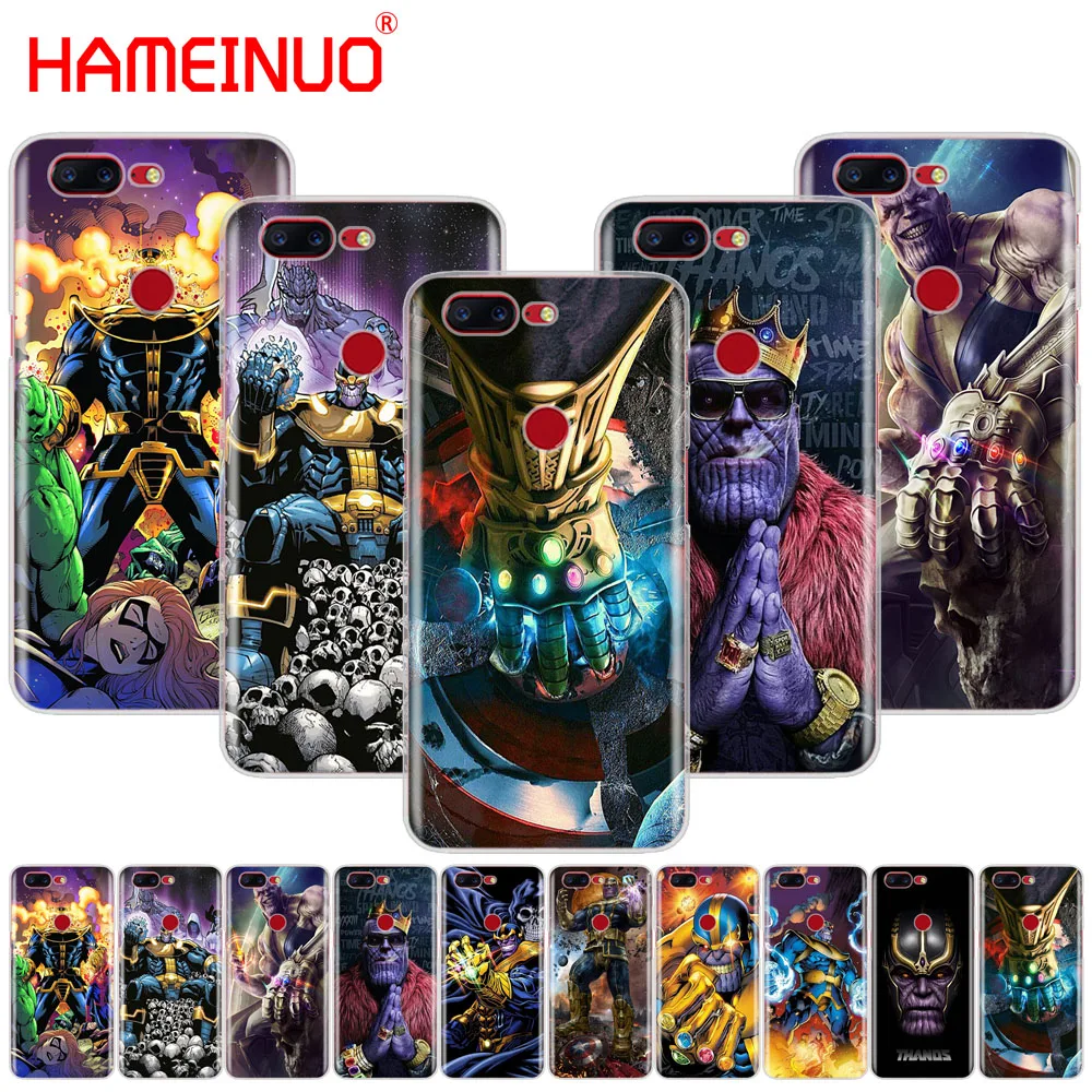 

HAMEINUO Thanos Marvel cover phone case for Oneplus one plus 5T 5 3 3t 2 X A3000 A5000