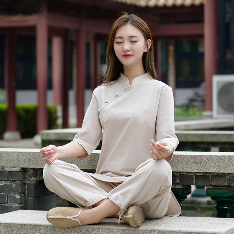 linen yoga clothes