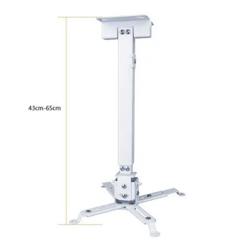 Suporte de Montagem Material de Aço para Hotéis Retrátil Projetor Teto Aeroportos Ktv Cinemas Escolas Escritórios Casas 43-65cm no - Image 4