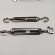 10 шт забор устройство для натяжения проволоки M6 фаркоп с крюком и крюк