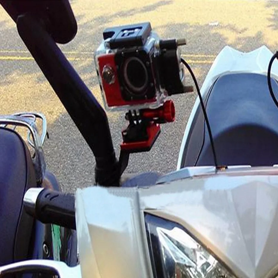 TiYiViRi мотоцикл гибкий алюминиевый для Go pro камера штатив крепление камеры кронштейн для Gopro hero 5 4 Xiaomi Yi Экшн камера s