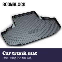 BOOMBLOCK для Toyota Crown 2015 2016 2017 2018 Водонепроницаемый противоскользящие коврик багажник автомобиля лоток ковровое покрытие Pad Protector аксессуары