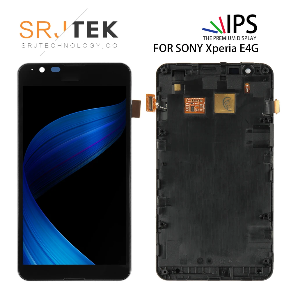 

Original 4.7''For SONY Xperia E4G E2003 E2033 LCD Display Touch screen with Frame Digitizer Assembly For SONY Xperia E4G LCD