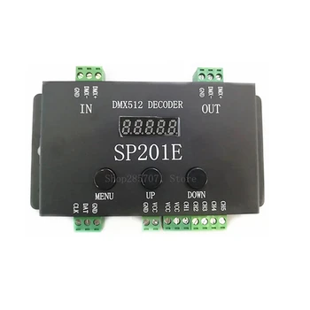 

DMX512 Decoder For SPI Signal Addressable RGB Pixel LED 5 Channel PWM Output WS2812B UCS1903 TM1804