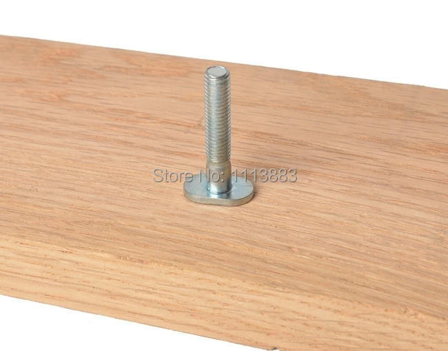 10PCS M8x40 T-bolt for T-slot, T-Track, for Router and Woodworking table saw jigs
