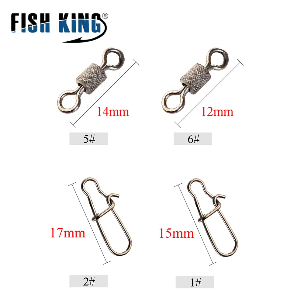 20pcs Steel Wire Leader for Fishing #4