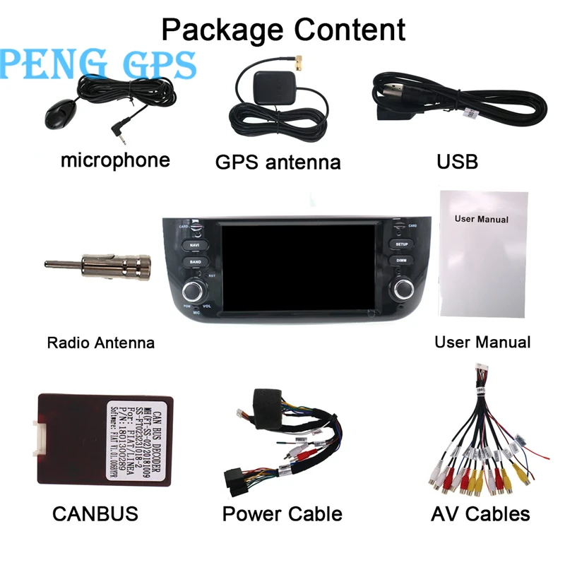 Android 9,0 автомобильный dvd-плеер gps навигация для Fiat Punto 2009+ для Fiat Linea 2012+ Автомагнитола мультимедийный плеер стерео радио
