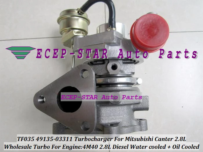 TF035 TF035HM-12T-4 49135-03311 Turbocharger Turbo For Mitsubishi Canter 2.8L 4M40 Diesel Water cooled (5)