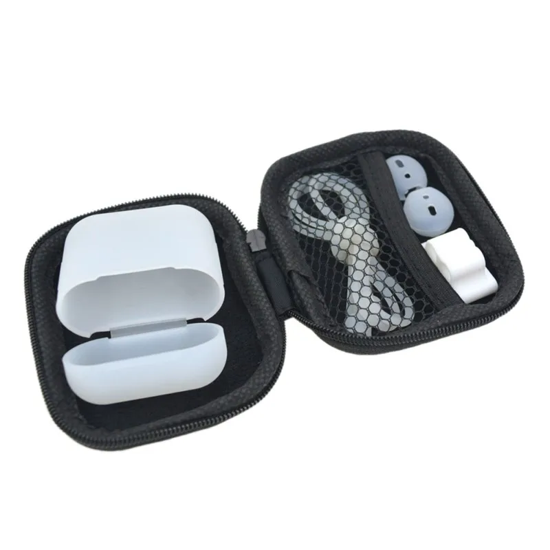 5 in 1 Watch Band Holder / Anti-lost Strap Protective / Silicone Case Cover / Eartips For Apple AirPods Earphones Charging Box