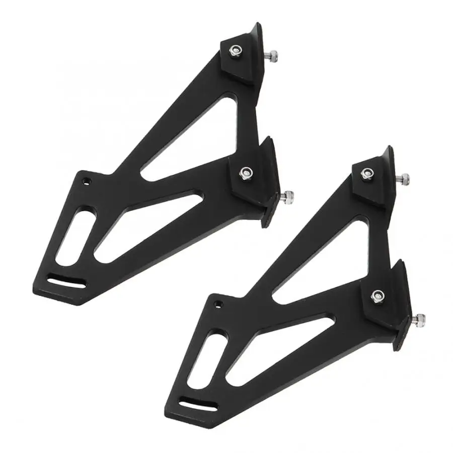 

Universal Car CNC Aluminum Alloy Rear Wing Trunk Racing Tail Spoiler Legs Mount Brackets New arrives Car Styling