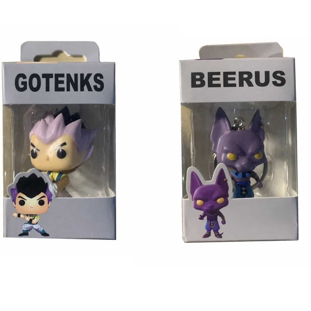 

pop Official Amine Dragon Ball Vinyl Action Figure keychain Collectible Model Toy