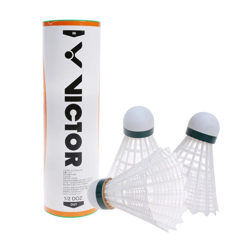 

100% original VICTOR NS2000 Nylon Ball Badminton Training Shuttlecock