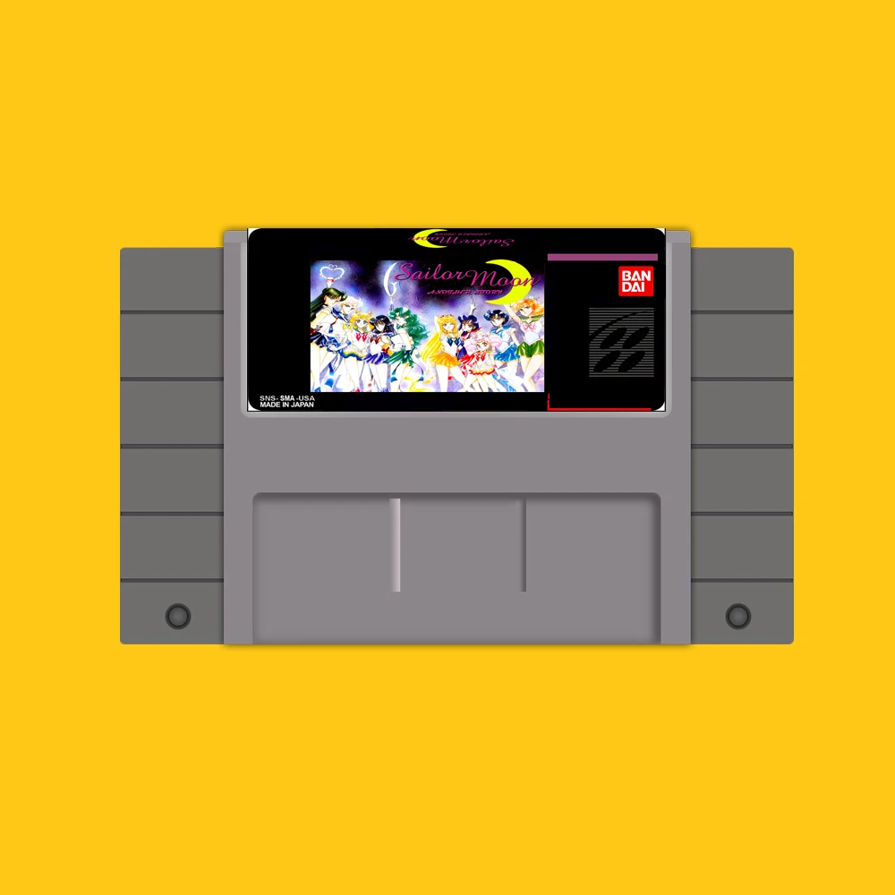 Save File 46 Pin 16 Bit NTSC игровой Картридж Sailor moon другая история|16 bit|16 bit game cartridge16 cartridge |