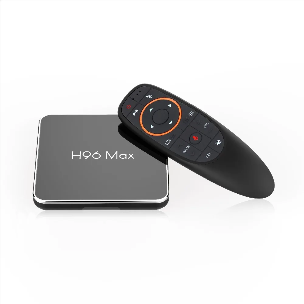 H96 max x2 Android 8.1 Amlogic S905X2 LPDDR4 4GB 64GB Smart TV Box H.265 4K 1080p USB3.0 H96 MAX Google Voice Control android tv
