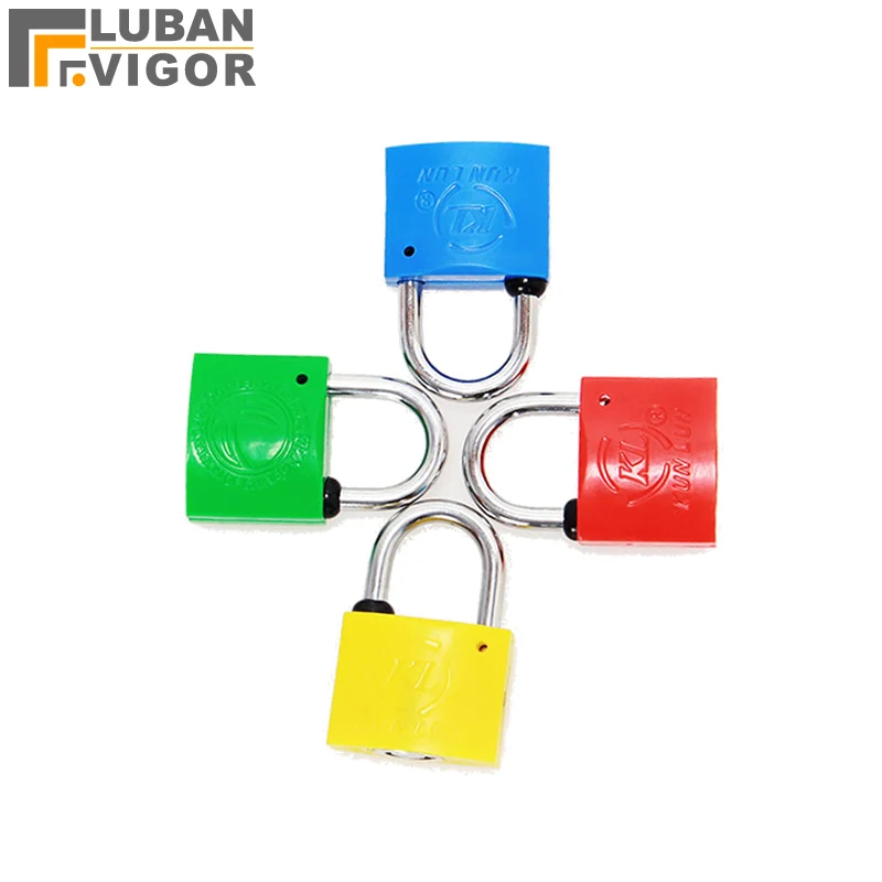 Electricity/Power industry meter box lock 35 mm,ABS cylinder,Plum