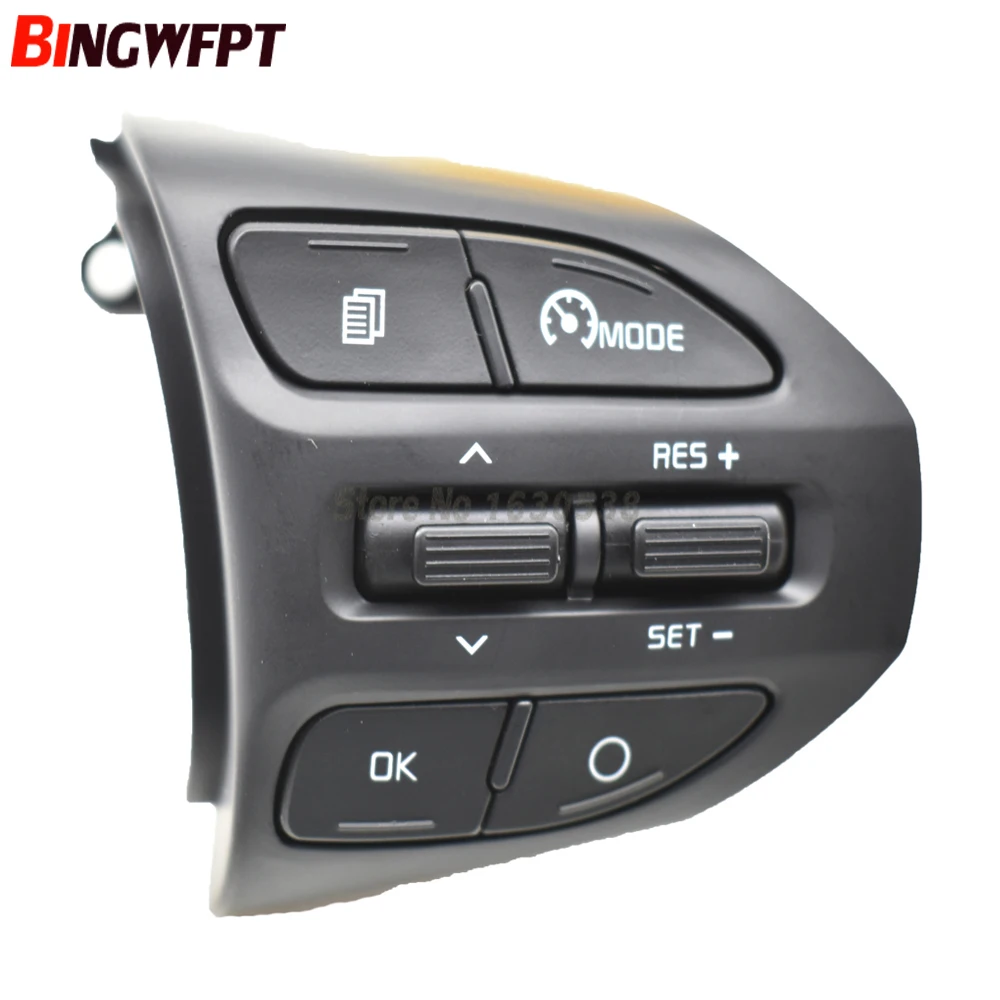 

Steering Wheel Button For KIA K2 RIO 2017 2018 RIO X LINE Buttons Bluetooth Phone Cruise Control Volume