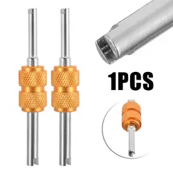 1 шт стайлинга автомобилей шлицевая ручка шин шток клапана стержень отвертка для снятия крепежа шток клапана стержень для удаления шин