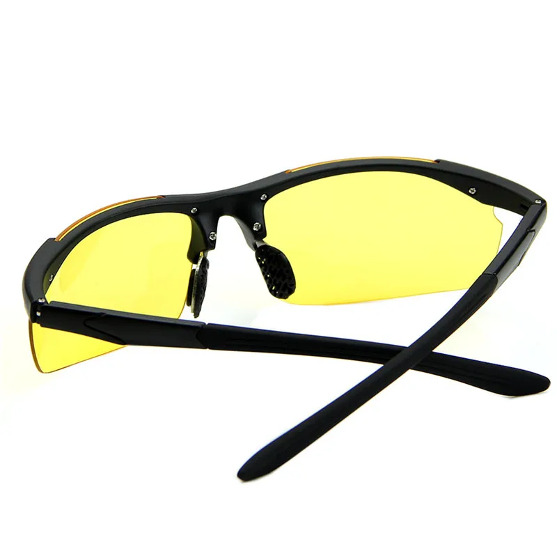 UV400 желтые линзы солнцезащитные очки для ночного видения вождения очки