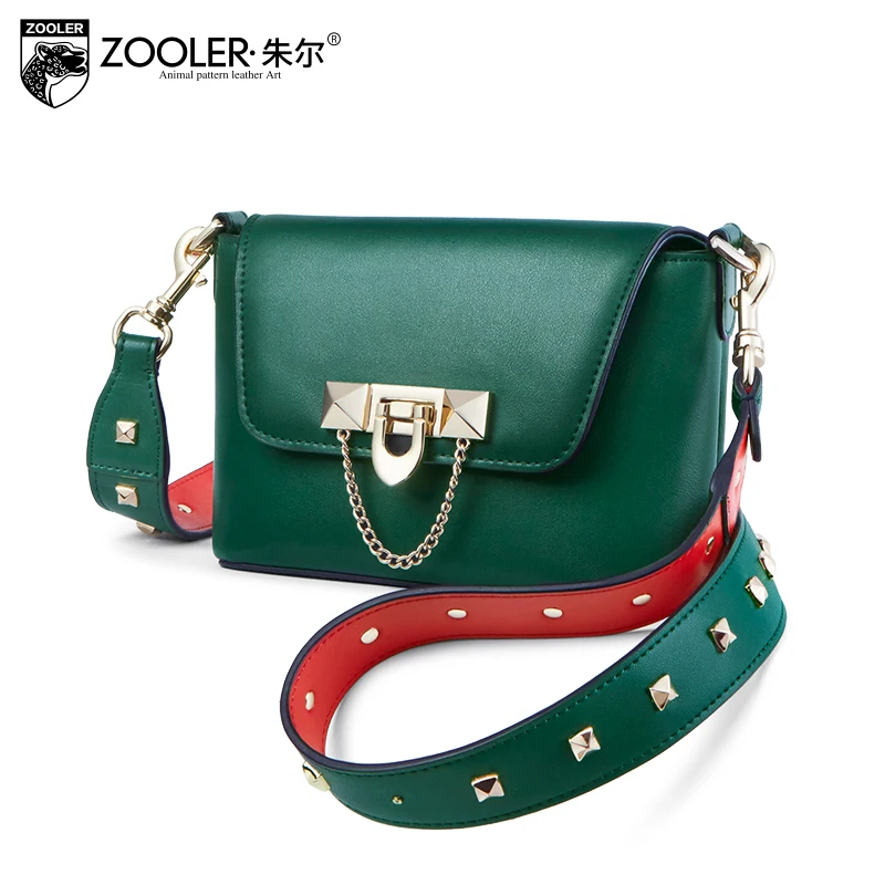 

No profit!ZOOLER Thread genuine leather Bags for lady 2018 real leather shoulder bag luxury woman bag bolsa feminina # B213