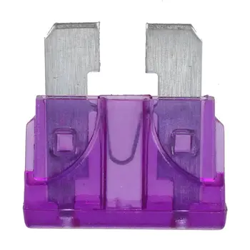 

Car Blade Fuse 3A 3AMP Auto Fuses Caravan Purple 10 Pcs