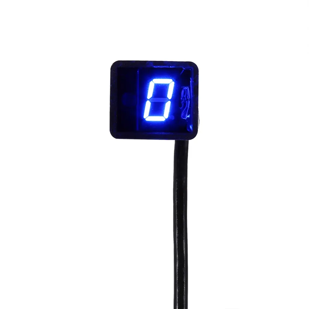 

Digital LED Gear Indicator For Motorcycle Light Neutral Display Shift Lever Sensor Bule Light Motocycle Accessories Hot Selling