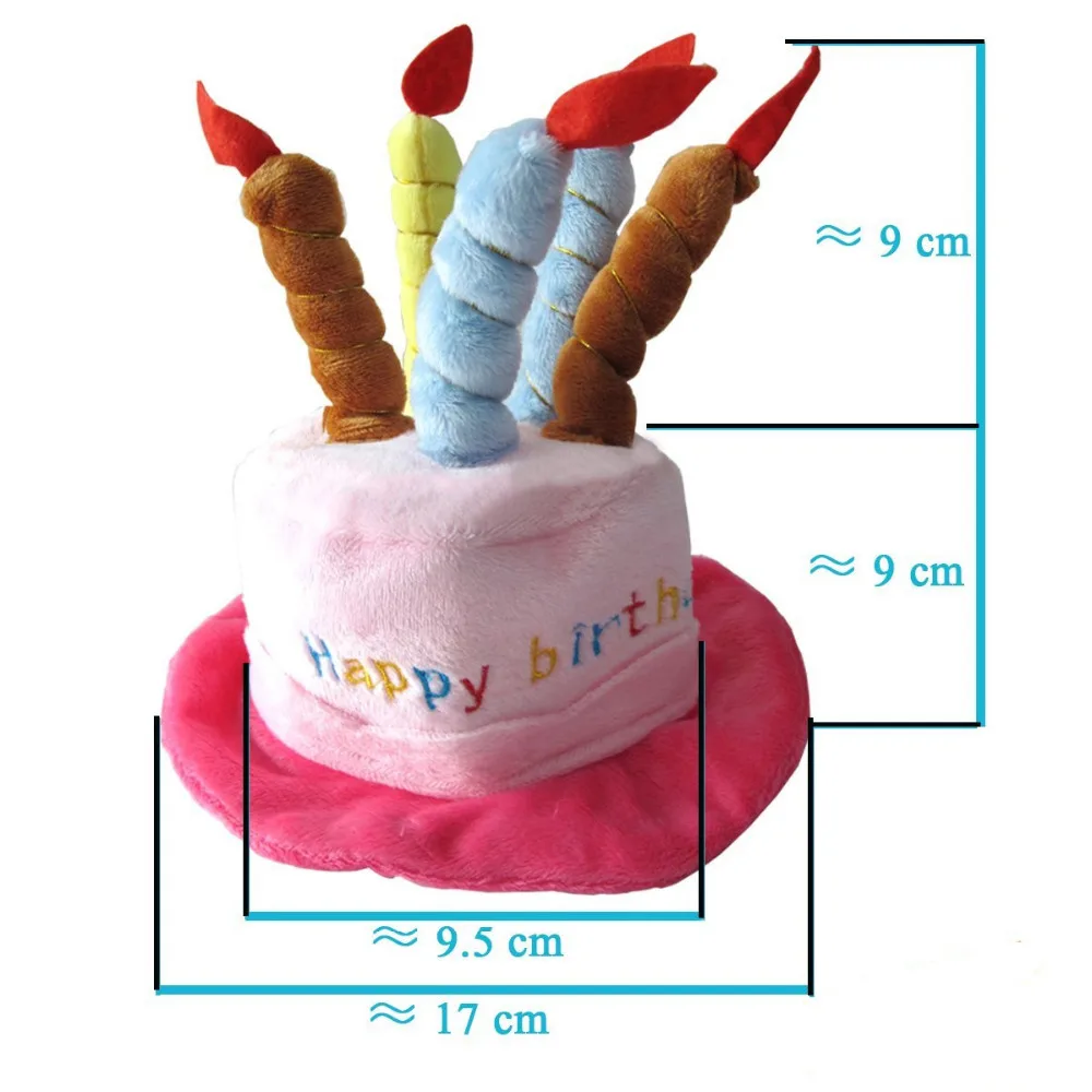 Chapeau De Fete D Anniversaire Pour Chien Et Chat Mignon Avec 5 Bougies Colorees Accessoire De Costume Cosplay Pour Petits Chiens Et Chats Aliexpress
