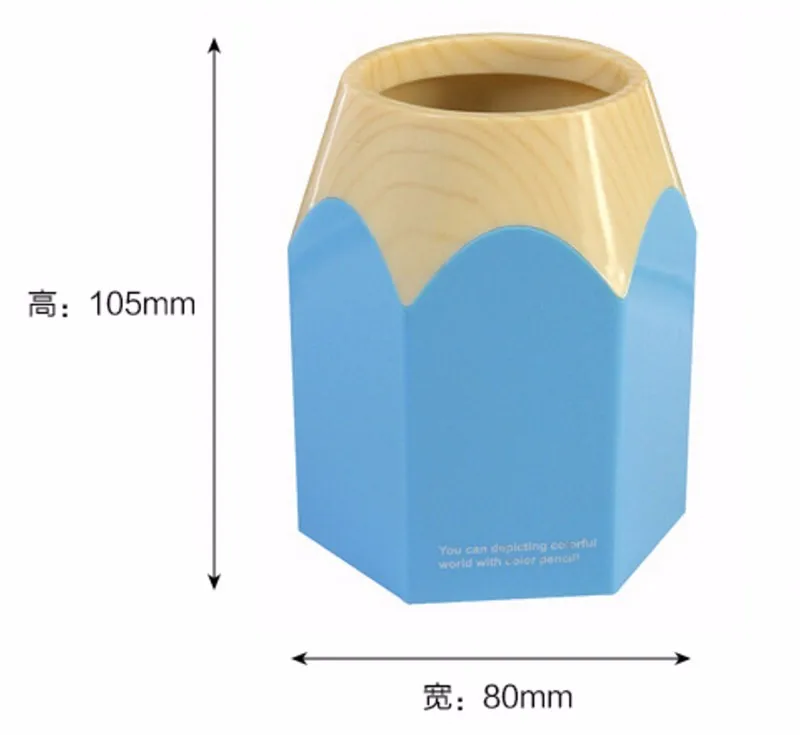 Креативная пластиковая ручка карандаш горшок контейнер держатель настольные аксессуары Школьные офисные принадлежности, ручки канцелярские