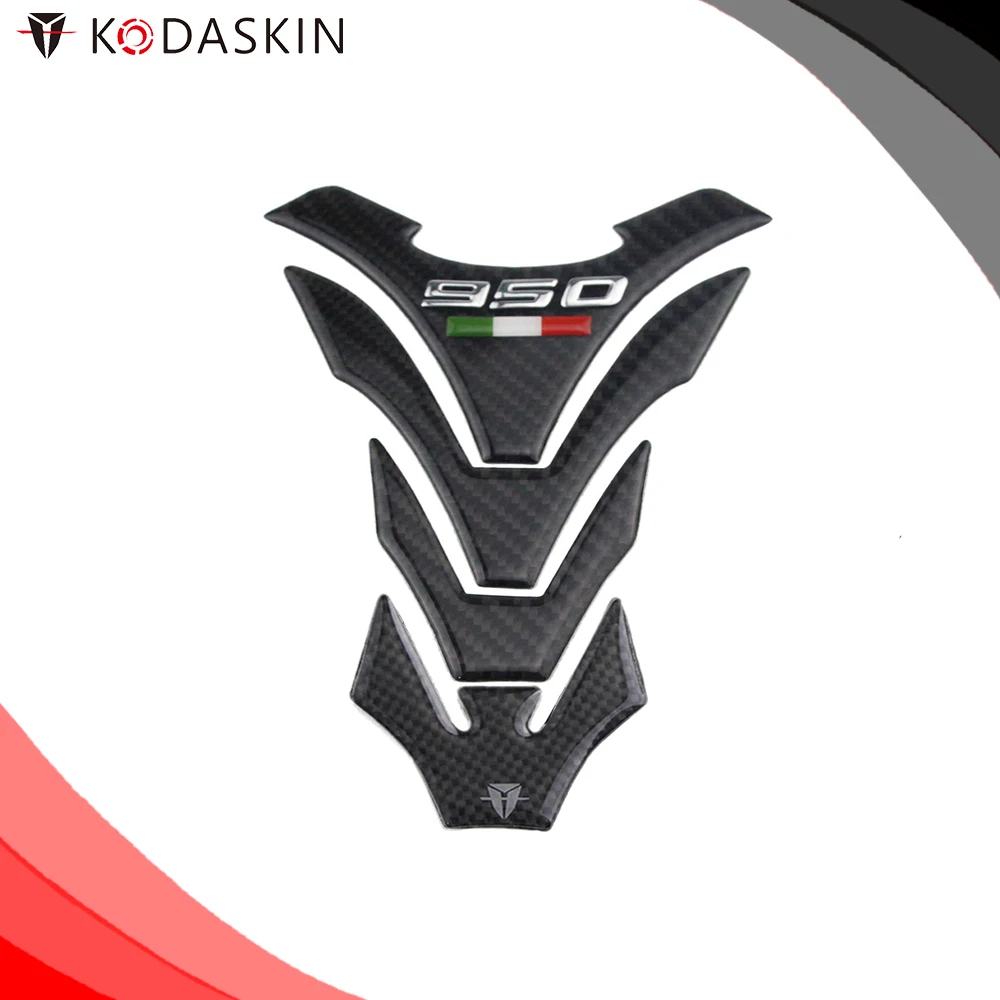 

KODASKIN Protection Tank Pad Carbon Protector 3D Sticker Decal 950 Emblem For DUCATI Multistrada 950