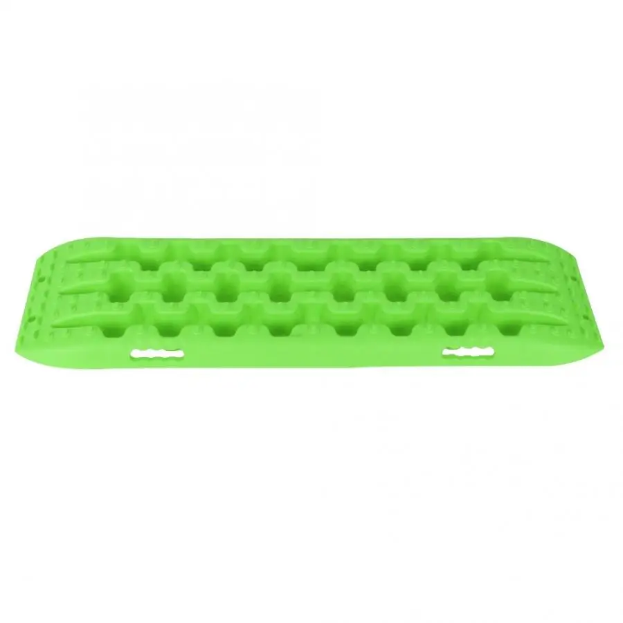 

Green Recovery Board Sand Mud Snow Tracks Tire Ladder Fit for Off Road Vehicle Automobiles Snow Chains Car Accessories