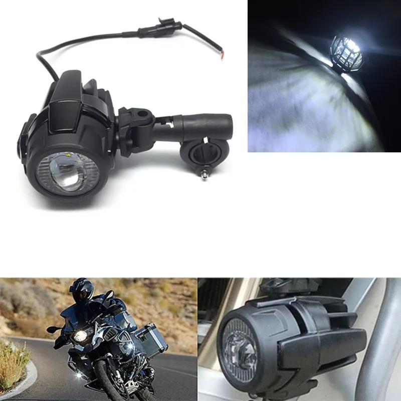 Motorbike Parts Universal Motorcycle LED Headlamp Auxiliary Fog Light