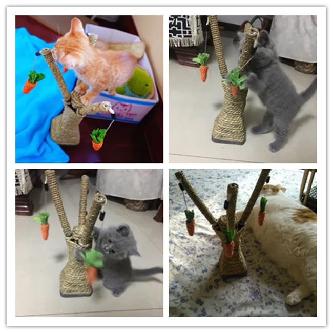 Scratching toy Cat climbing frame Pet Cat tree Cat Climber Cat pet Training Cats Toys Wood Scratcher for cat