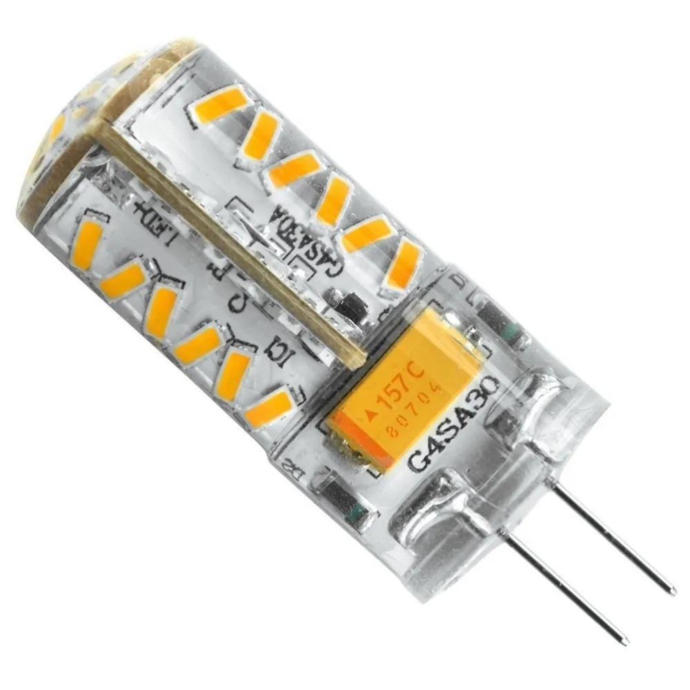 10 шт. G4 светодиодный DC 12 В SMD 3014 24LED s 48LED 57LED светодиодная лампа освесветильник 3 Вт 5