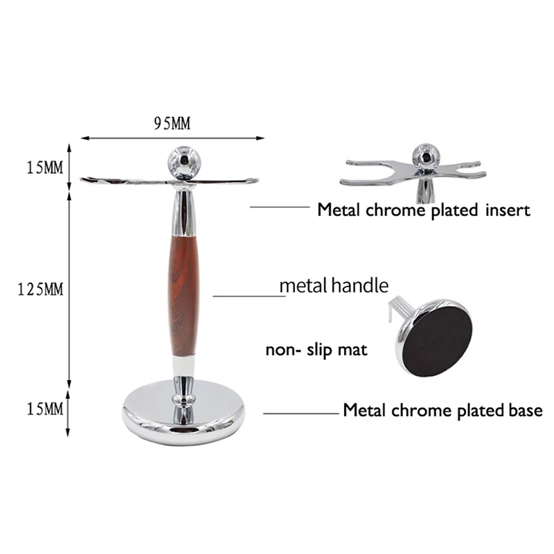 Высокое Качество бритья комплекты/комплект с silvertip Барсук щетка для волос и бритья подставка Тройная лезвием для бритья подарочный набор