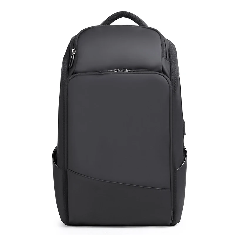 Волшебный Юнион, бизнес стиль, рюкзак для мужчин, 17 дюймов, рюкзак, большие дорожные сумки, модные, Mochila Hombre, женские, USB, рюкзаки для ноутбука - Цвет: Черный