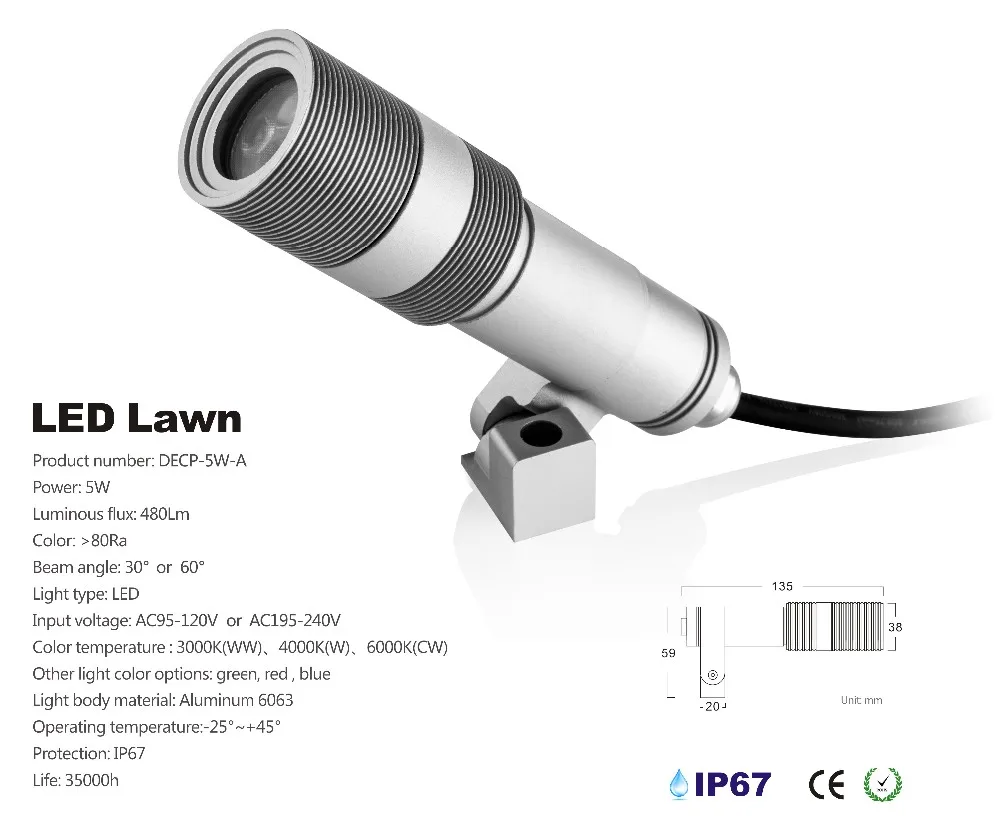 Открытый Водонепроницаемый AC12V 24 В низкая Напряжение LED Ландшафтное Освещение Сад пятно света Газон лампа с подсветкой дерево заливающее Spotlight 5 Вт