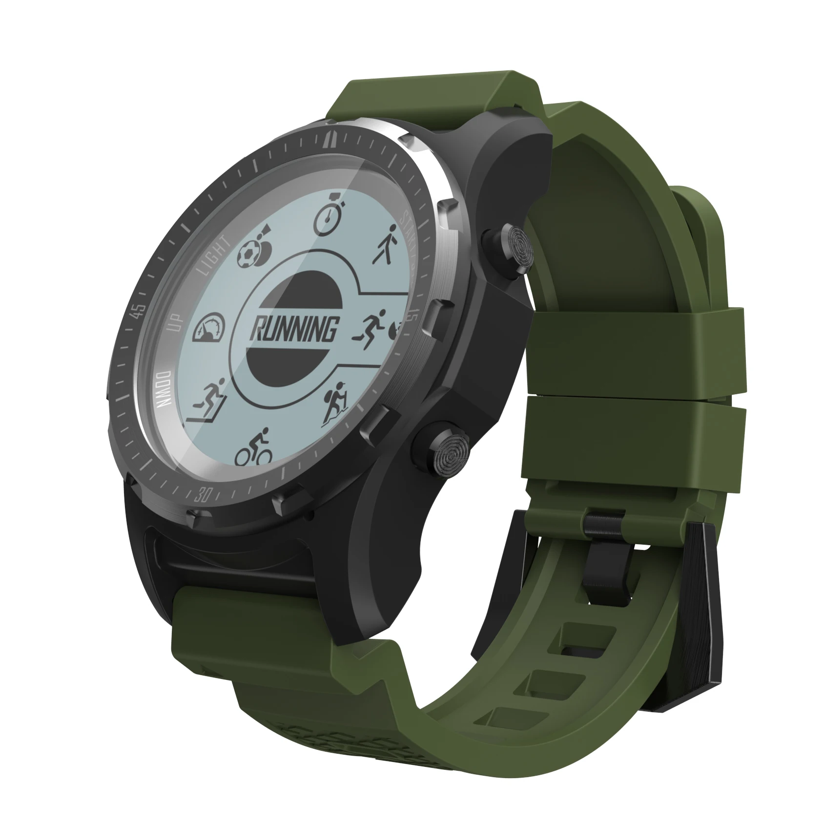SENBONO S96 gps походные умные часы мульти спортивные мужские фитнес трекер поддержка