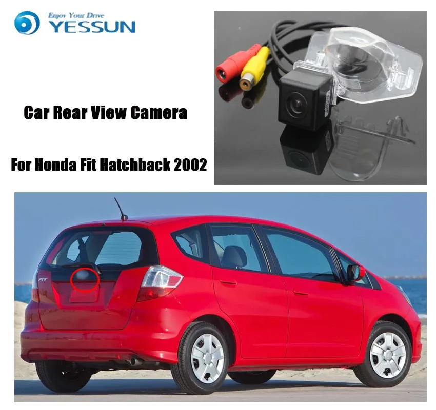 YESSUN Car Parking Camera Rear View Camera For Honda Fit Hatchback 2002