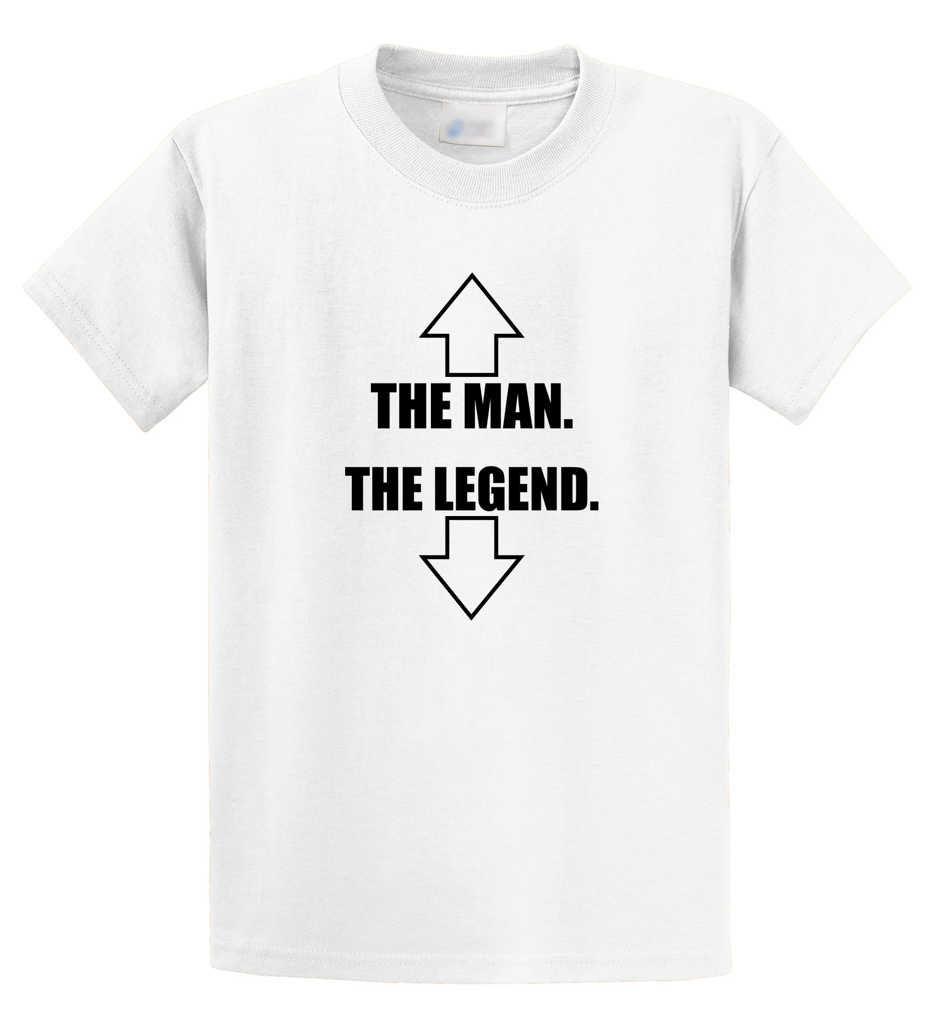Fashion T Shirts Short Funny Crew Neck Mens The Man The