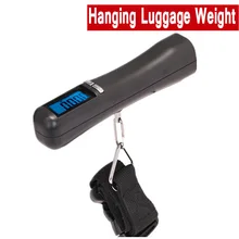 Тельман горячая распродажа 1 шт. 88Lb/40 кг/10 г Портативный Электрический чемодан с цифровой индикацией весы с синей подсветкой висит портативные весы