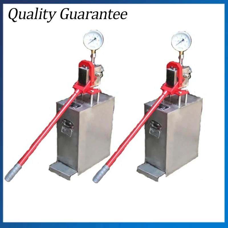

NEW Stainless Steel Hydraulic Manual Testing Pump Pipeline Pressure Test Tool