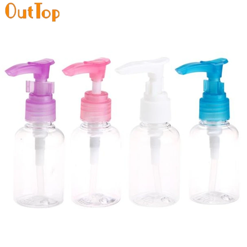 Refillable Bottle OutTop ColorBeauty 50ml Portable Travel Shower Lotion