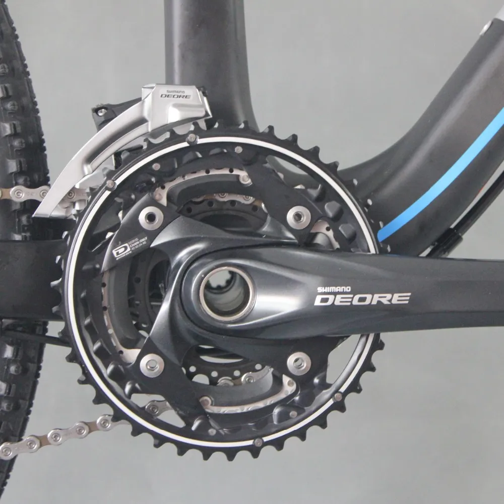 Top ICAN 27.5er Carbon Double Suspension Bicycle 650b Mountain Bike with shima deore groupset size 16/18/20inch available 7