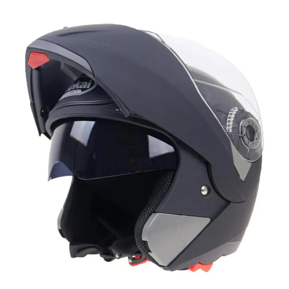 

ABS Motorcycle Cycling Anti-fog Dual Visor Flip up Full Face Sun Shield Helmet Sun Shield