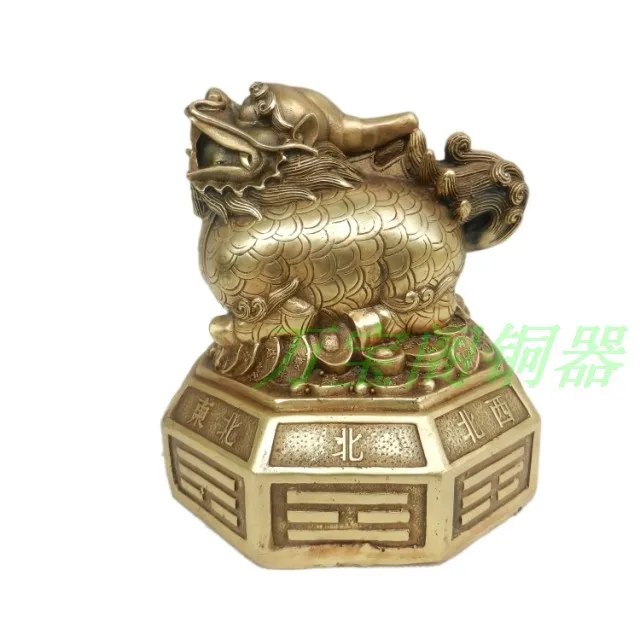 

Copper pi xiu decoration lucky evil spirits