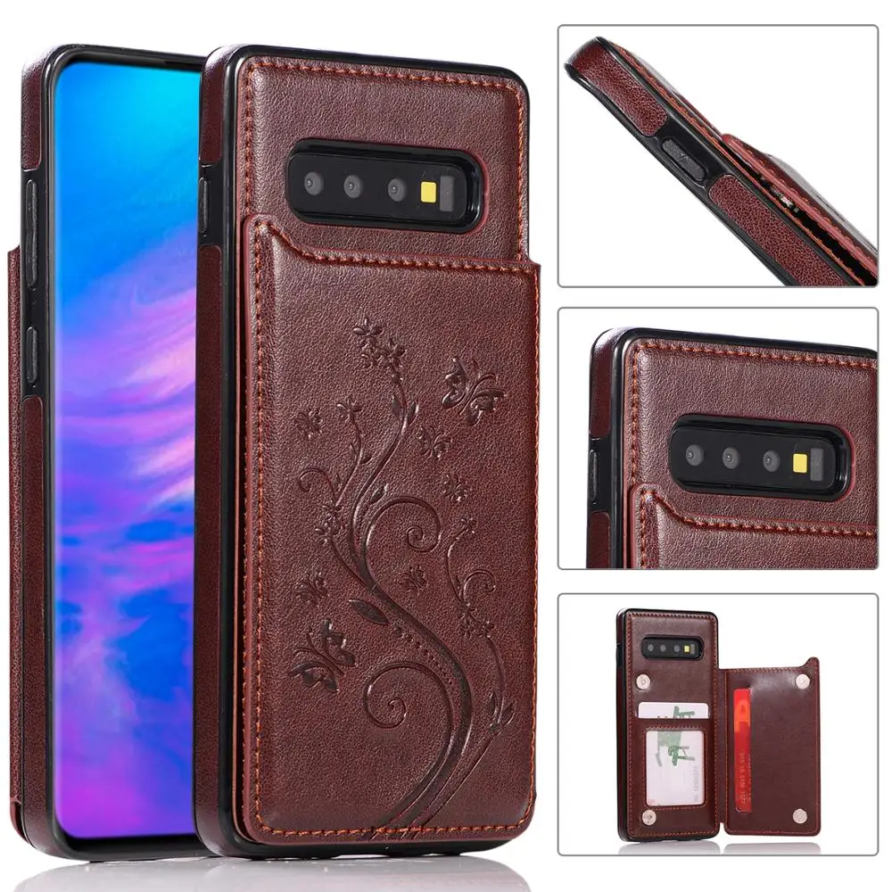 KISSCASE новый держатель для карт чехол Samsung Galaxy S7 Edge S8 S9 S10 Plus S10E Note 8 9 Fundas |