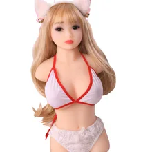 Half body Silicone Entity Doll Non-inflatable Sexy Dolls With Skeleton Male Aircraft Cup Adults Sex Toys For Men Sexdoll Real Pu