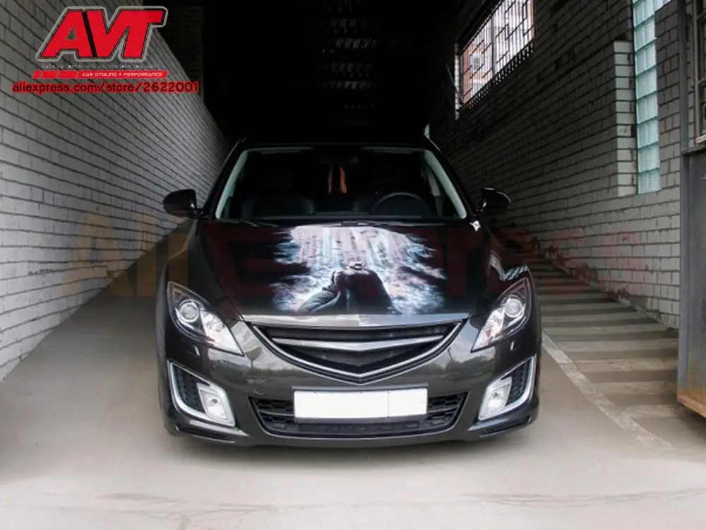Решетка радиатора и перекладина для Mazda 6 2007-2012 ABS пластик передний удар декор дизайн спортивный стиль автомобиля Стайлинг автомобиля аксессуары