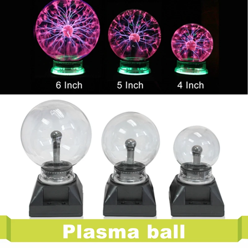

3 4 5 6 Inch Luminaria De Mesa Night Light Baby Plasma Ball Lava Lamp Crystal Global Novelty Children'S Room Decor Nightlight